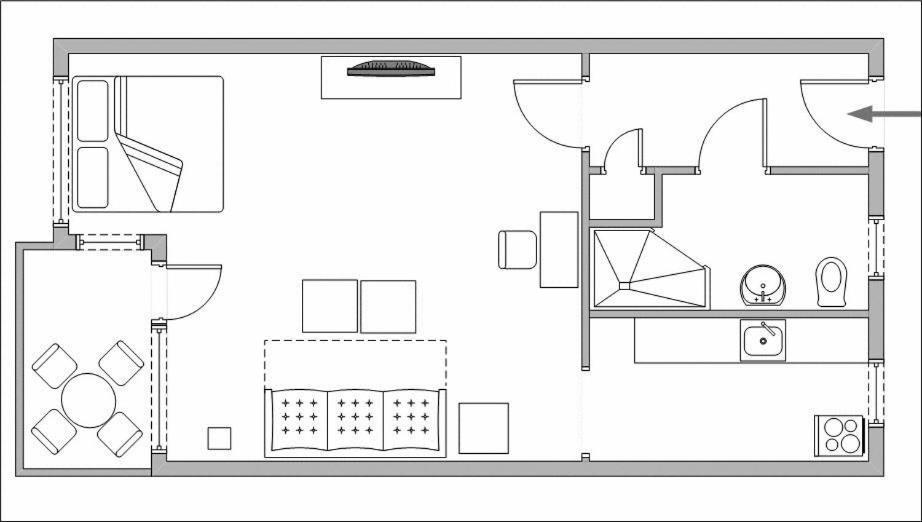 Nikol Apartments Berlín Pokoj fotografie